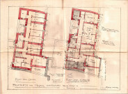 52 avenue Jean-Lolive [ancienne rue de Paris], construction d'un immeuble de rapport de cinq étages sur cour : permis de construire.