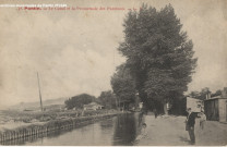 40. Pantin - Le canal et la promenade des Pantinois.