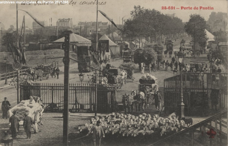 25-681 - Porte de Pantin.