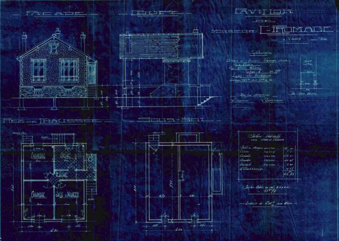 9 rue Marie-Thérèse : permis de construire.