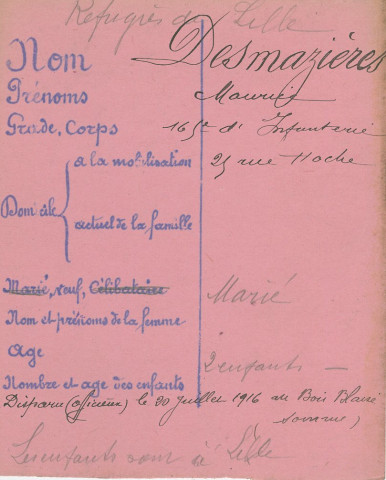 DESMAZIERES Maurice