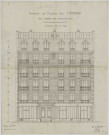 55 rue Hoche et rue du Congo, projet de construction d'un immeuble : permis de construire.