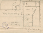 21 rue Pierre-Brossolette [ancienne rue du Petit-Pantin] construction d'un bâtiment en fond de cour à usage de buanderie et de débarras : permis de construire.