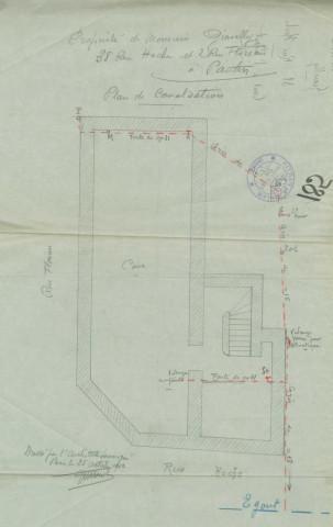 38-40 rue Hoche et 2 rue Florian : permis de construire.