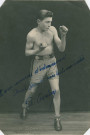 Portrait du boxeur [R. Anselin] : photographie noir et blanc.