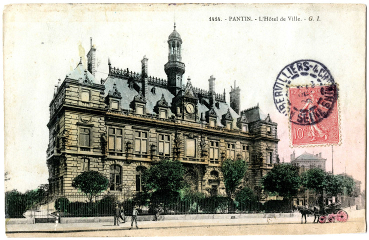 L'hôtel de ville.