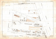Cadastre rénové de 1959. - Section T : feuille parcellaire.