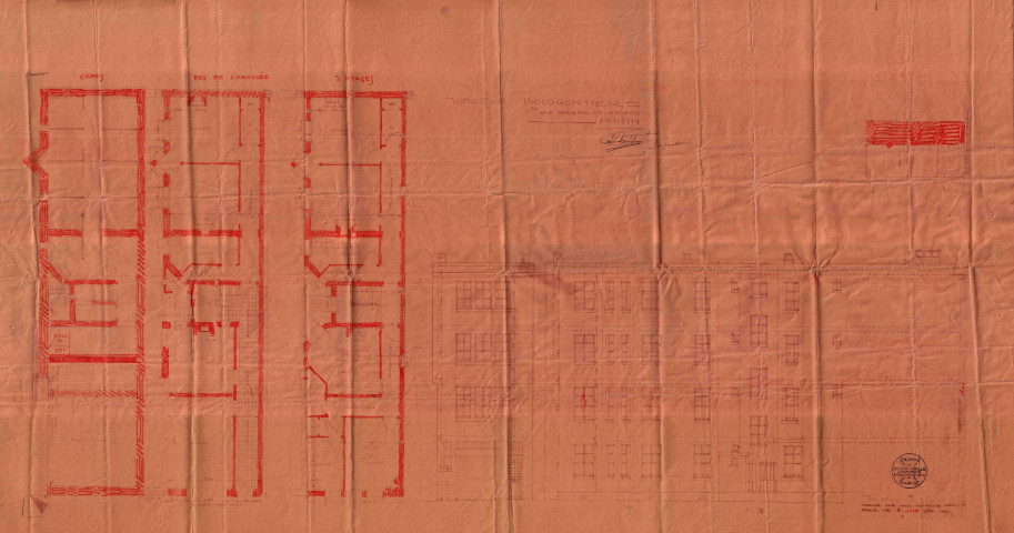 11 ter rue Benjamin-Delessert : permis de construire.