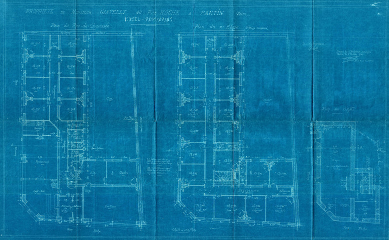 38-40 rue Hoche et 2 rue Florian : permis de construire.