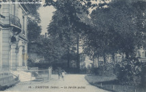 16. Pantin (Seine) - Le jardin public.