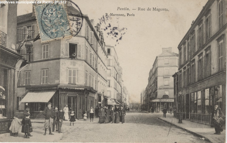 Pantin - Rue de Magenta.