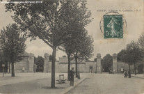 Cimetière parisien de Pantin, entrée principale.