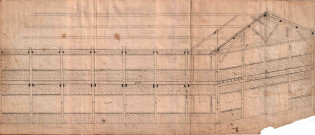 13 rue Beaurepaire, projet de construction d'un étage : permis de construire.
