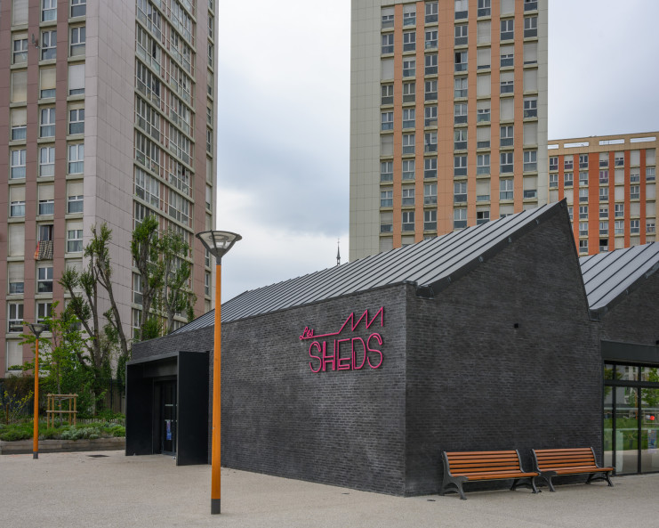 Photographie des Sheds en 2023