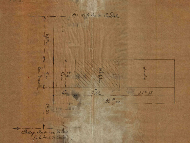 26 rue Marcelle, construction d'un pavillon d'habitation : permis de construire.
