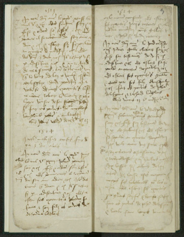 Paroisse Saint-Germain : registre des testaments et des actes de sépulture.