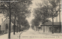Temple protestant rue du Centre.