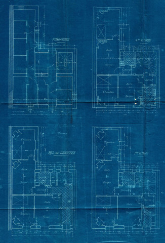 161 avenue Jean-Lolive [ancienne rue de Paris], construction d'un immeuble : permis de construire.
