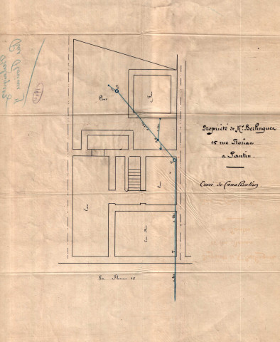 15 rue Florian : permis de construire.