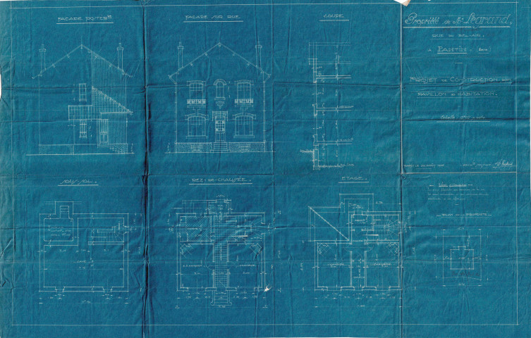 2 rue du Bel-Air, projet de construction d'un pavillon d'habitation : permis de construire.