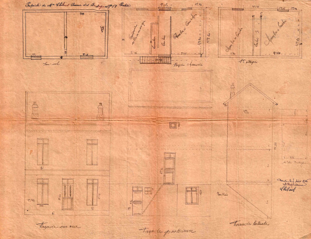 58 avenue des Bretagnes : permis de construire.