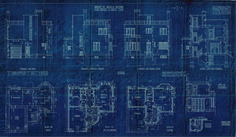 31 rue Boieldieu : permis de construire.