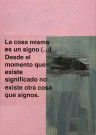 La cosa misma es...