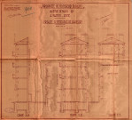 62 avenue Jean-Lolive [ancienne rue de Paris] et 1 rue du Pré-Saint-Gervais, construction d'un immeuble de rapport : permis de construire.