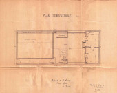 9 rue Lépine, construction d'un petit bâtiment en fond de cour : permis de construire.