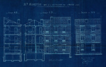 39 rue Honoré-d'Estienne-d'Orves [ancienne rue de la Cristallerie] : permis de construire.