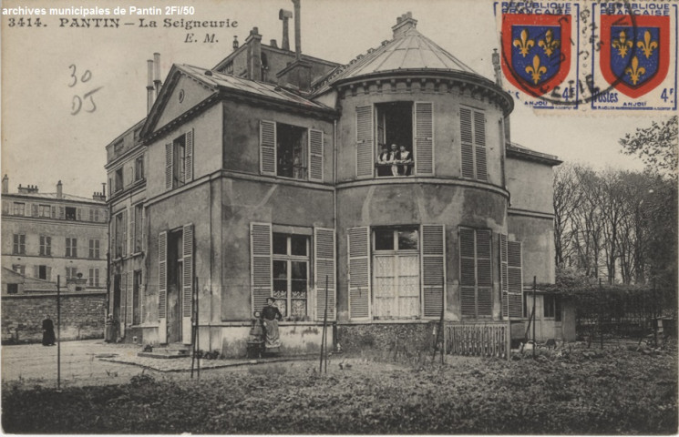 La Seigneurie, ancien château des comtes de Pantin.