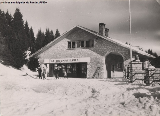 Le Revard - La Crémaillère, hall d'entrée.