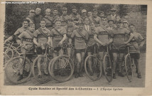 Cycle routier et sportif des Quatre-Chemins, l'équipe cycliste.