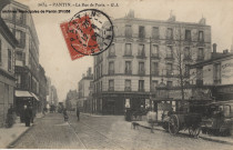 2034. Pantin - La rue de Paris (Crédit lyonnais).
