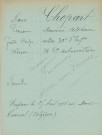 CHOPART Maurice Alphonse