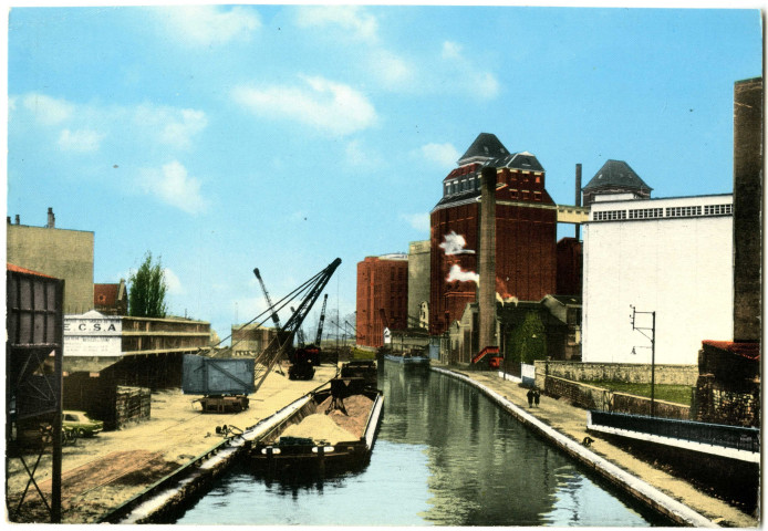 Grands moulins de Pantin et canal de l'Ourcq