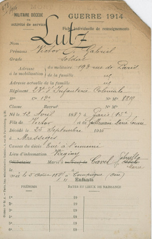 LUTZ Victor Gabriel