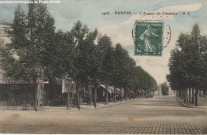 2408. Pantin - L'avenue du Cimetière.