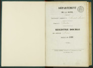 Commune de Pantin : registre des actes de décès.