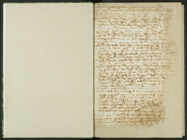 Paroisse Saint-Germain : registre des actes de baptême, mariage et sépulture.