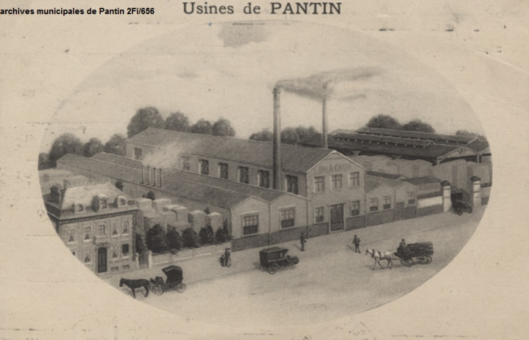 Usines de Pantin - L. Boachon.