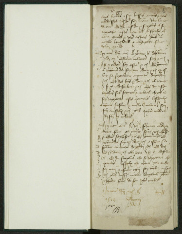 Paroisse Saint-Germain : registre des testaments et des actes de sépulture.