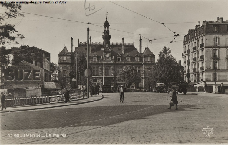 26. Pantin - La mairie.