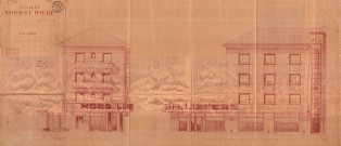 9 rue Hoche et rue du Congo, construction d'un bâtiment à usage d'habitation et de bureaux
