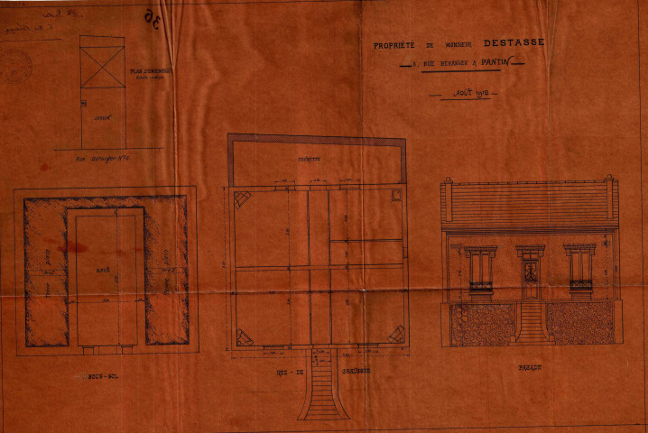 6 rue Béranger : permis de construire.