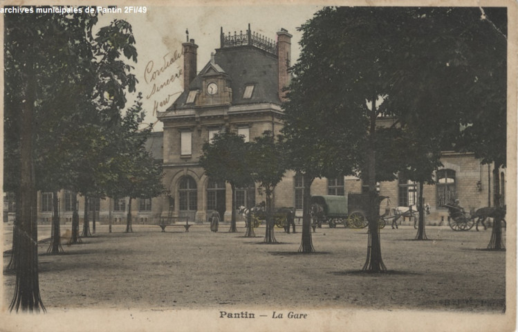 Gare des voyageurs.