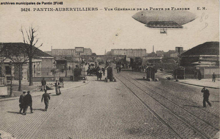 Octroi à la porte de Flandre [actuelle porte de la Villette].