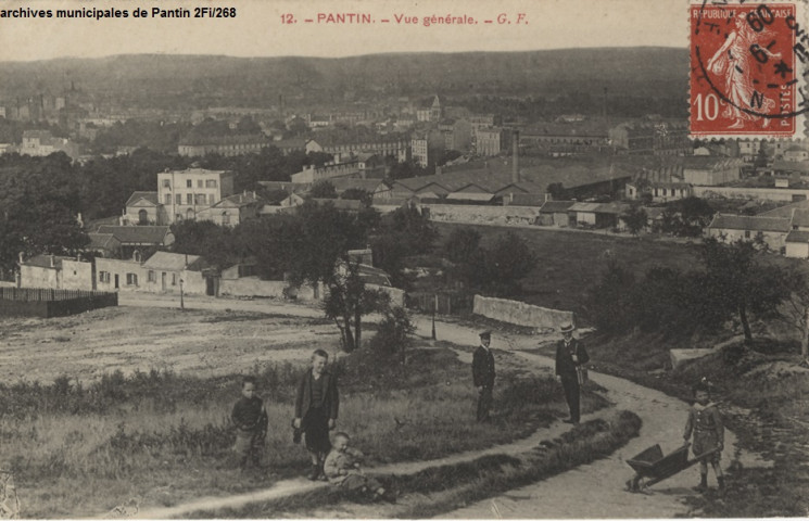 12. Pantin - Vue générale (Folie-Romainville).