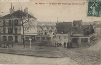 50. Pantin - Le dépôt des tramways Pantin-Opéra.