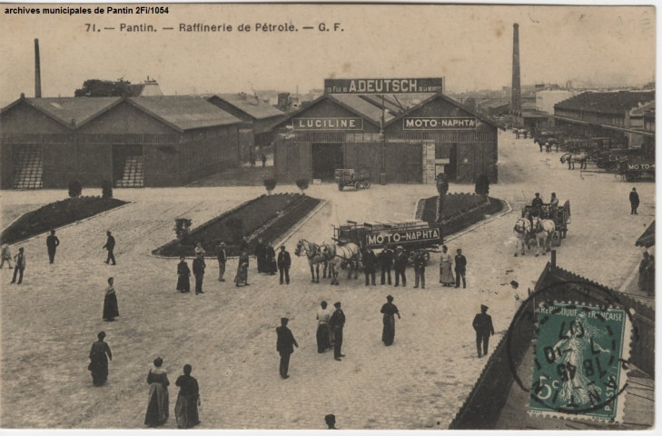 71. Pantin - Raffinerie de pétrole (A. Deutsch).